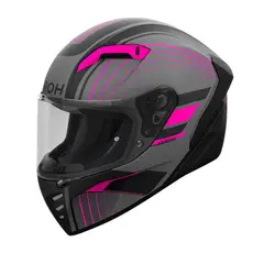 AIROH - Casco para moto Connor Achieve Rosado Mate