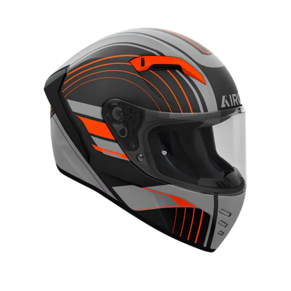 AIROH - Casco para moto Airoh Connor Achieve Naranjo Mate_.