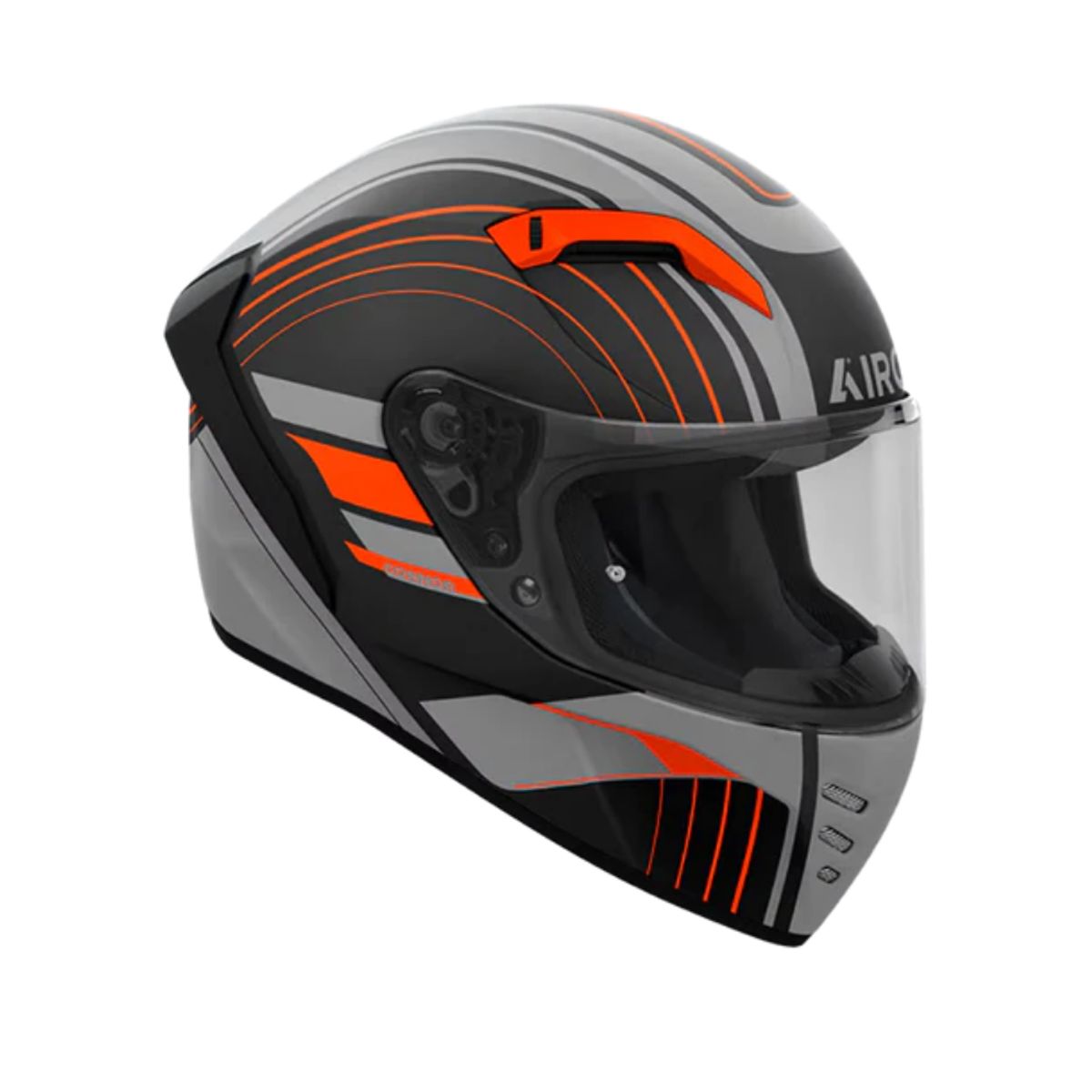AIROH - Casco para moto Airoh Connor Achieve Naranjo Mate_.