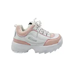 HERIEL - Zapatilla Rosa Plataforma Mujer