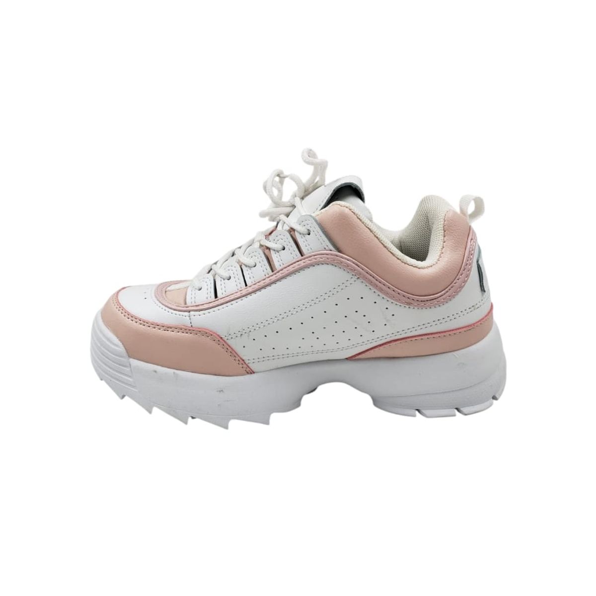 HERIEL - Zapatilla Rosa Plataforma Mujer