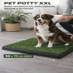 MOVI - Baño para Mascotas XXL Pet Potty