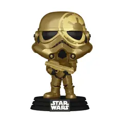 FUNKO - Pop Star Wars – Stormtrooper Metalico 296 (SIN CAJA)