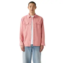LEVIS - Camisa Hombre Relaxed Fit Western Rosado