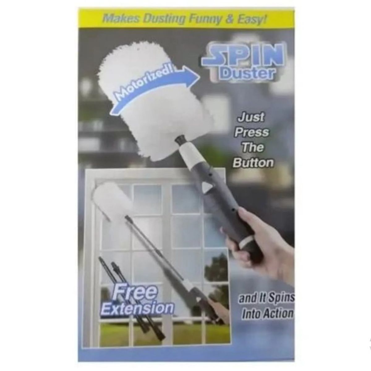 MOVI - PLUMERO ELECTRICO EXTENCION Y CABEZALES MEDIANOSPEQUEÑOS