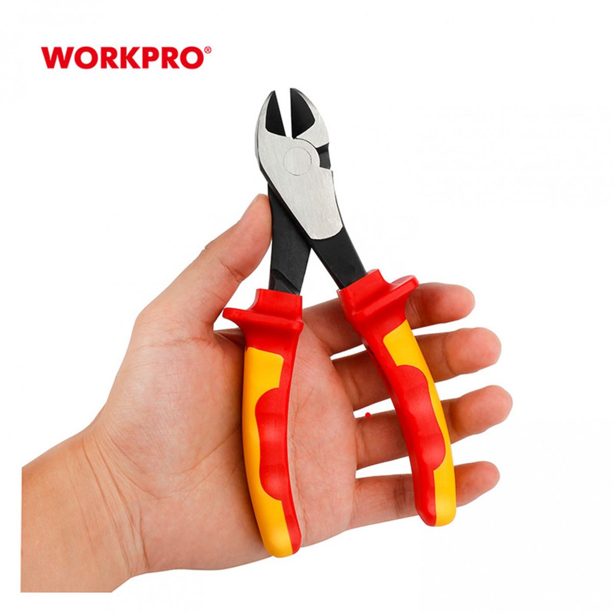 WORKPRO - ALICATE DE CORTE DIAGONAL AISLADO 7