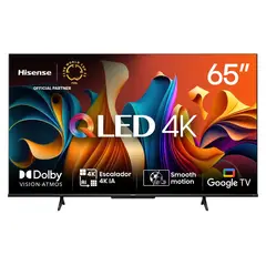 HISENSE - Televisor 65Q6N 65" QLED 4K Smart Google TV