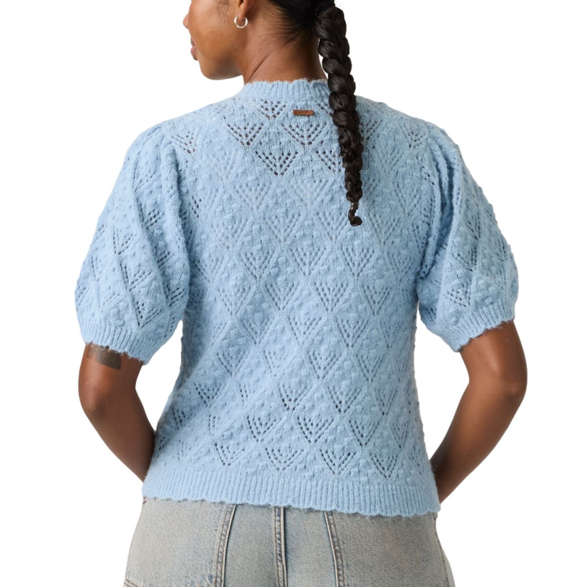 LEVIS - Sweater Mujer Pauline Pointelle Cardi Azul Levis