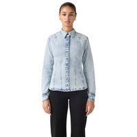 Blusa Mujer Shaped Shirt Azul