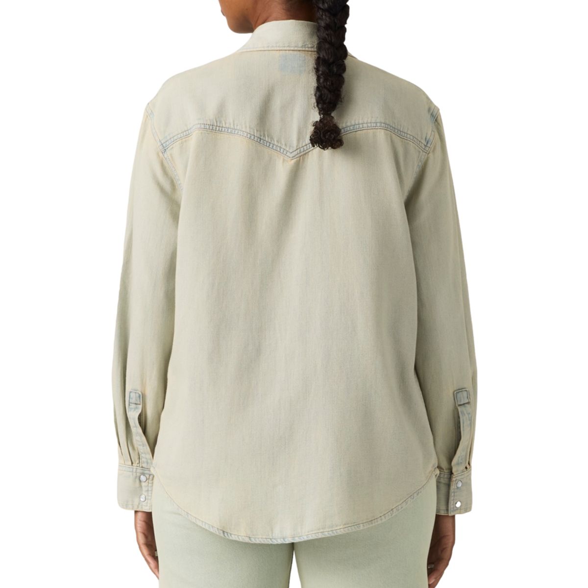 LEVIS - Blusa Mujer Teodora Western Shirt Celeste Levis