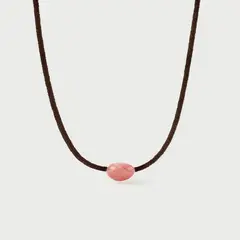 PDPAOLA - Collar de cordón Rodocrosita Orion