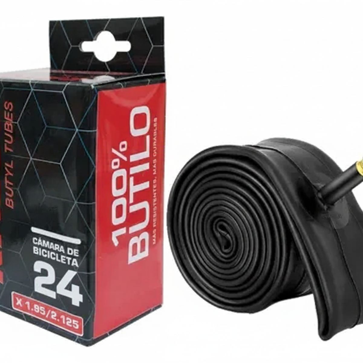 GENERICO - Cámara Bicicleta Ralco 24 X 1.95/2.125 Valvula Auto Butilo