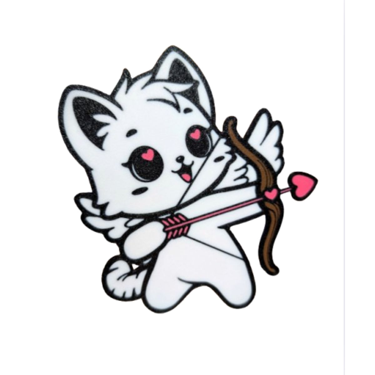 GENERICO - Cuadro Decorativo- Gato Cupido de San Valentín
