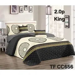 GENERICO - Cubrecama de verano quilt king