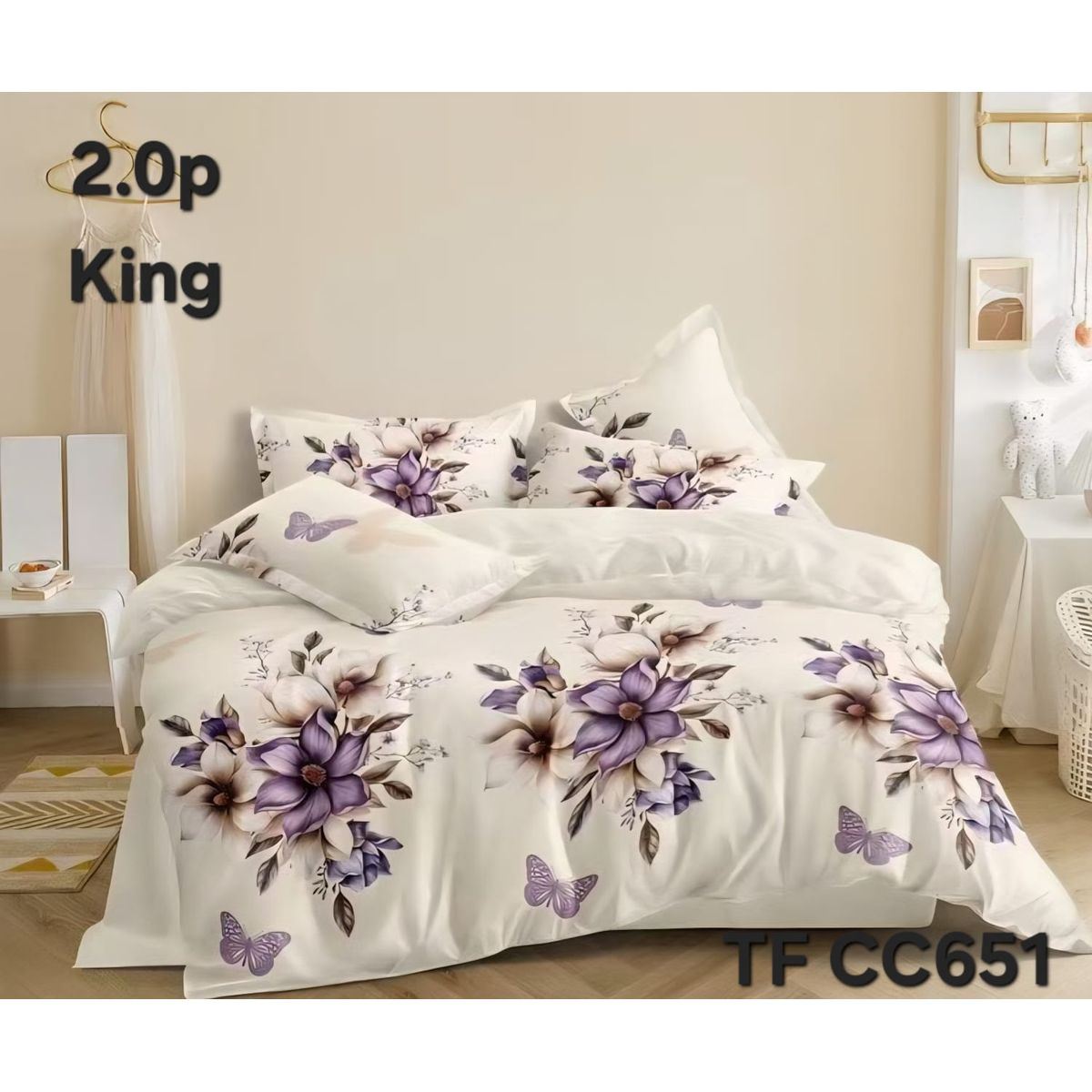 GENERICO - Cubrecama de verano quilt king