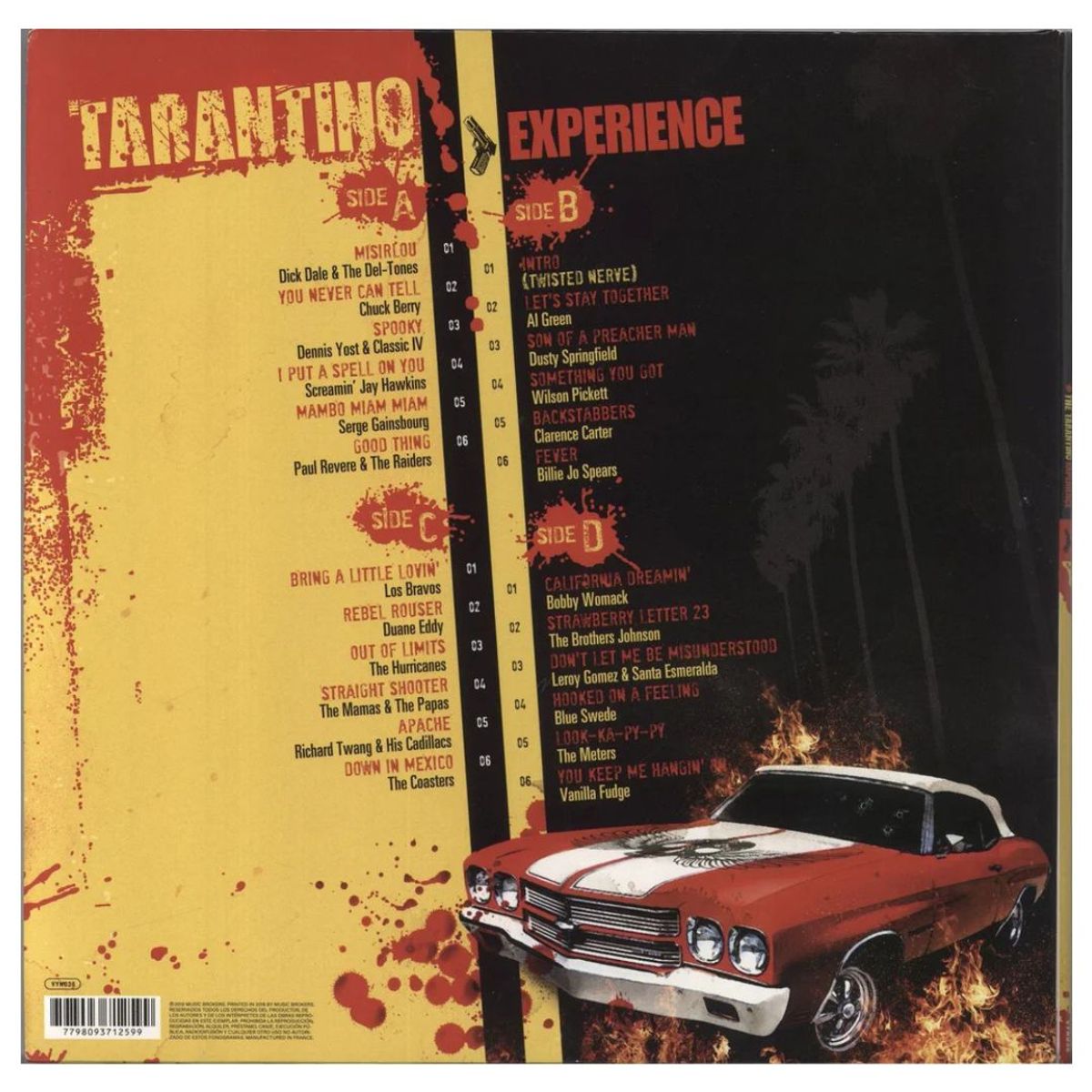 GENERICO - THE TARANTINO EXPERIENCE - VARIOUS (2LP) / VINILO