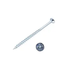 GENERICO - Tornillo Volcanita Madera Crs Zincado 10x4 100 Unidades