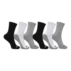 SPALDING - Calcetines Deportivos Medios Sixpack Adulto