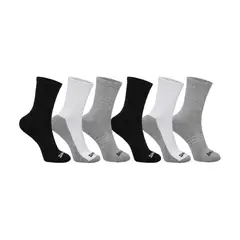 SPALDING - Calcetines Deportivos Medios Sixpack Niños