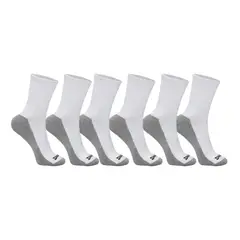 SPALDING - Calcetines Deportivos Medios Sixpack Adulto