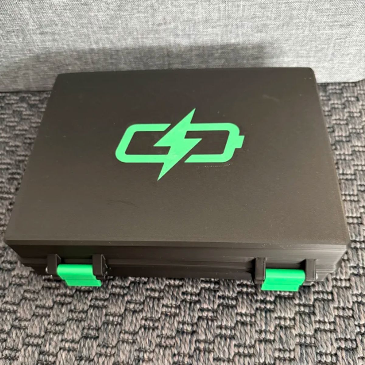 GENERICO - Caja de almacenamiento de baterías (para 118 baterías)