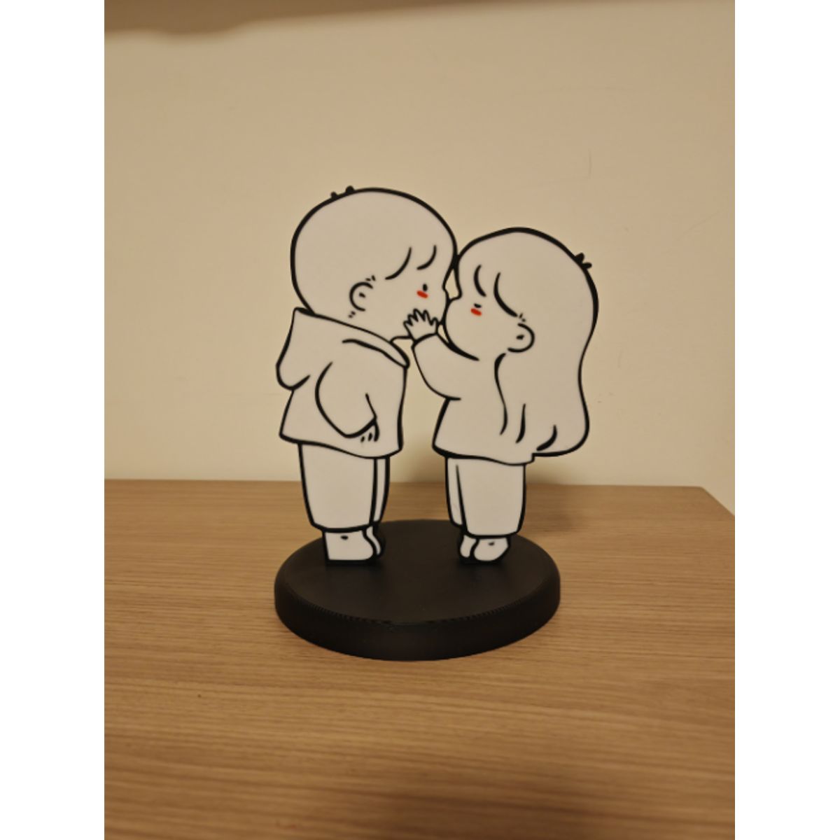 GENERICO - Cuadro Decorativo- Beso de Pareja Enamorada