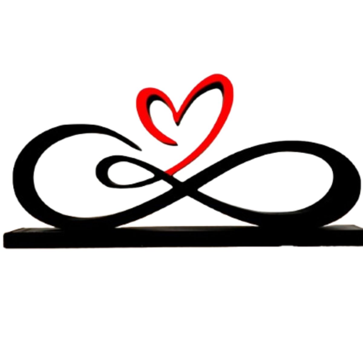 GENERICO - Cuadro Decorativo- Corazón Infinito de San Valentín