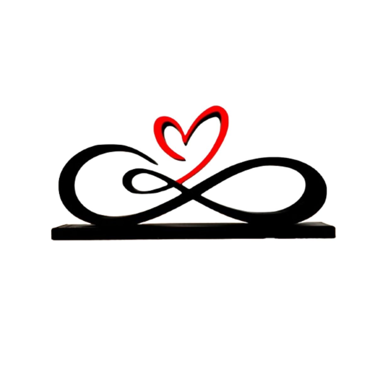 GENERICO - Cuadro Decorativo- Corazón Infinito de San Valentín