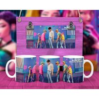 Taza Cerámica 11oz KPOP Demon Hunters Boy Band City Pop Vibra K-Pop
