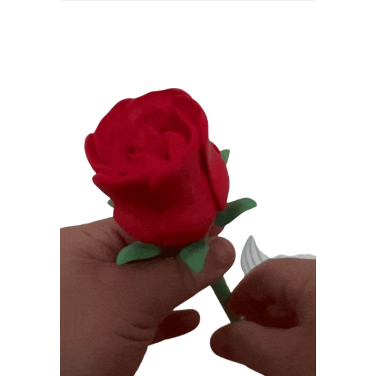 GENERICO - Decoración- Rosa Articulada para San Valentín