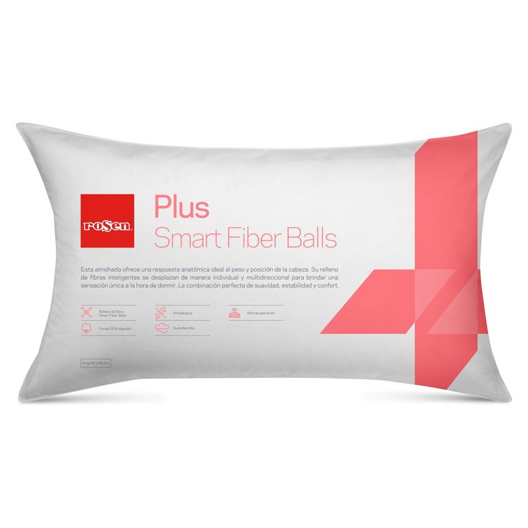 Set 2 Almohadas Microfibra Plus