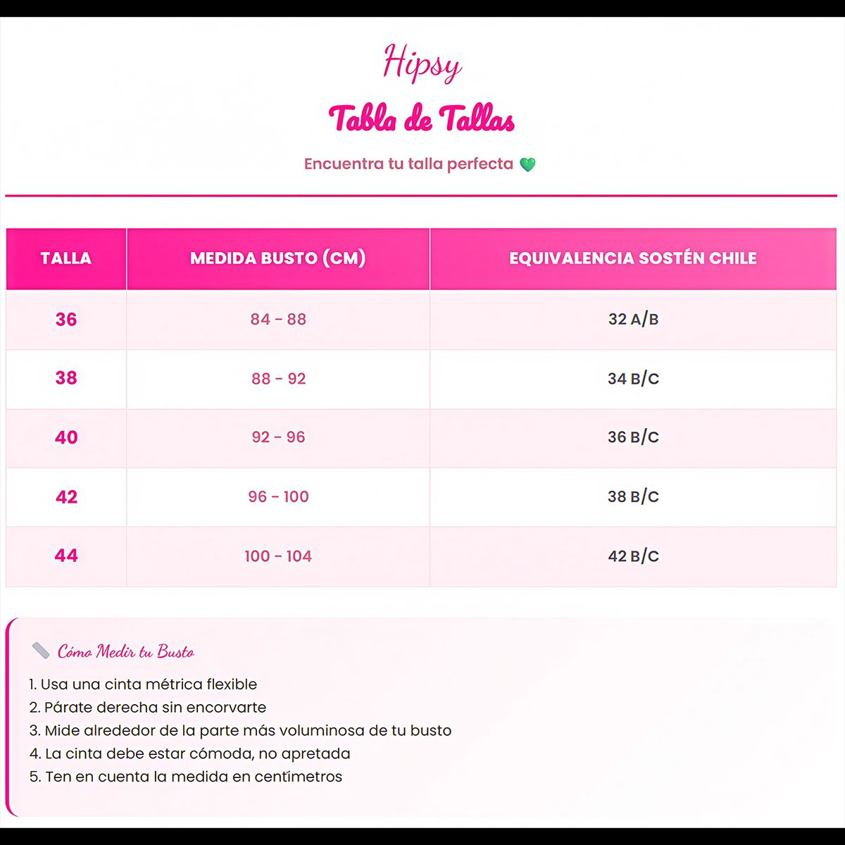 HIPSY SWIMWEAR - Top de bikini copa Push up relleno colores