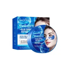 GENERICO - 60 Parches Hidrogel de Colágeno + Péptidos Contorno De Ojos Firmeza y Elasticidad