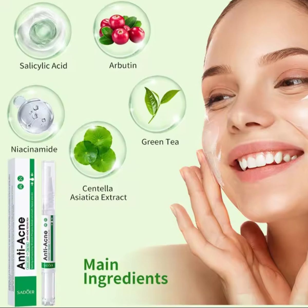 GENERICO - Lápiz Serum Anti-Acné  Ácido Azelaico y Tea Tree