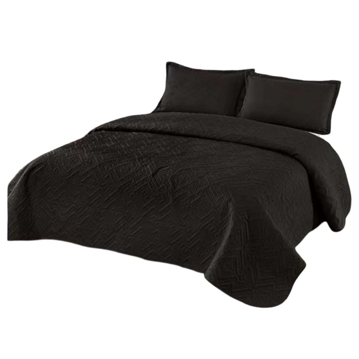 GENERICO - Cubrecama SUPER KING Quilt reversible Elegante