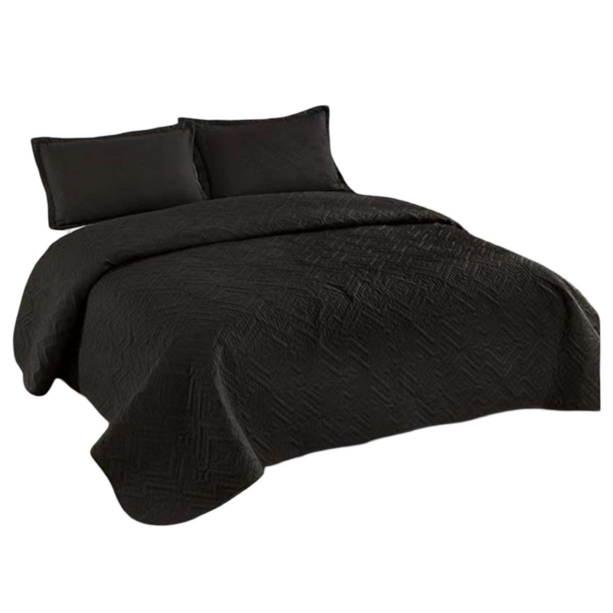 GENERICO - Cubrecama SUPER KING Quilt reversible Elegante