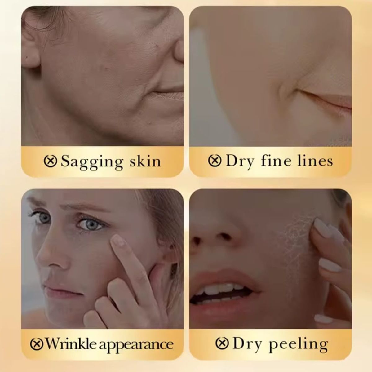 GENERICO - Serum Facial Colageno 24k Gold  Antiedad Reafirmante  40ml Serum Dorado