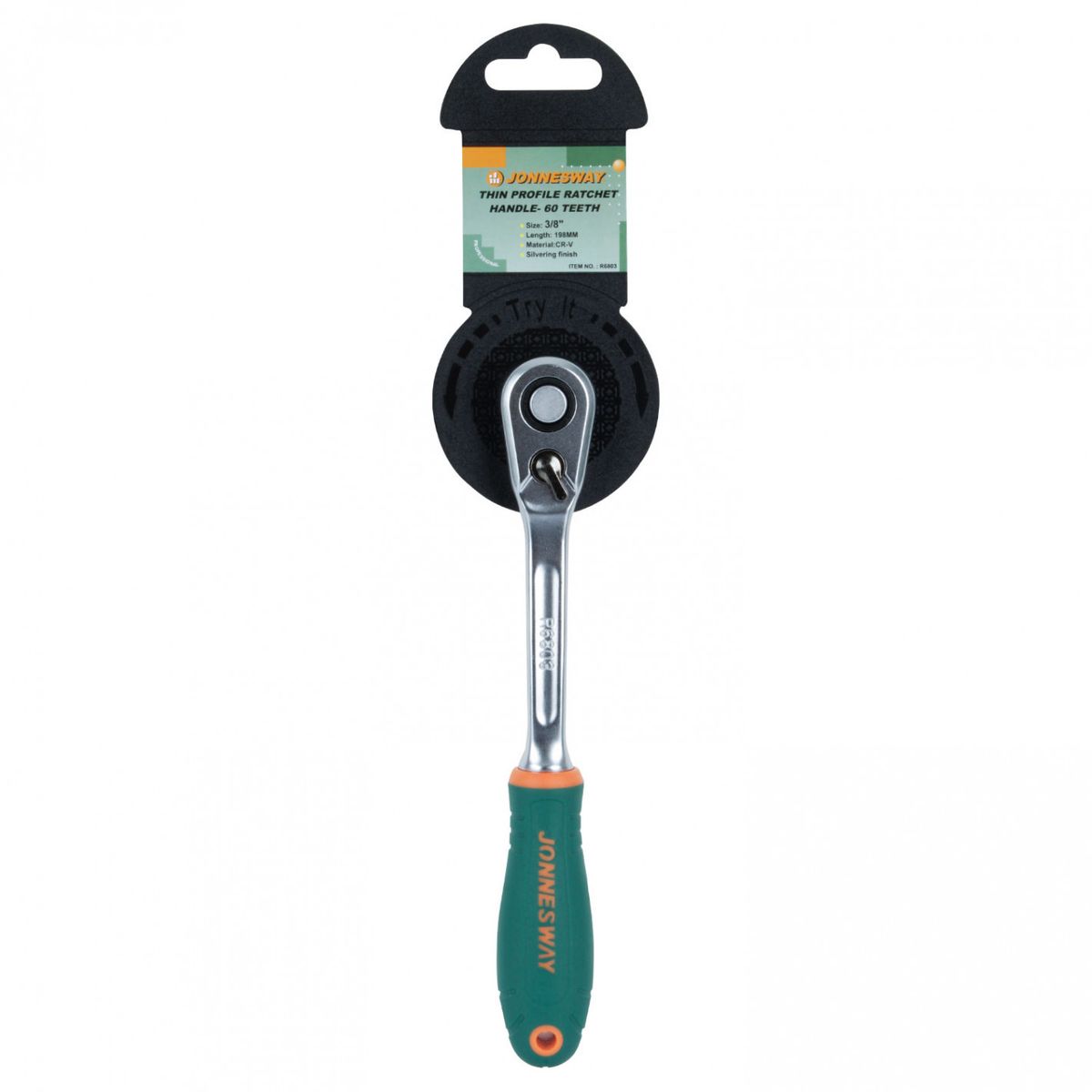 JONNESWAY - CHICHARRA CUADRANTE 3-8 60 DIENTES R6803
