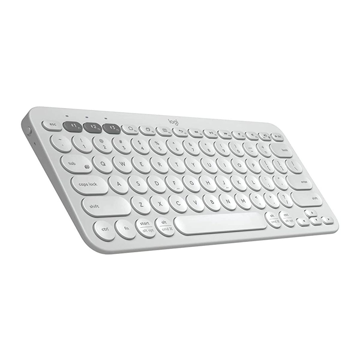 LOGITECH - Teclado Logitech K380 Bluetooth multidispositivo Blanco