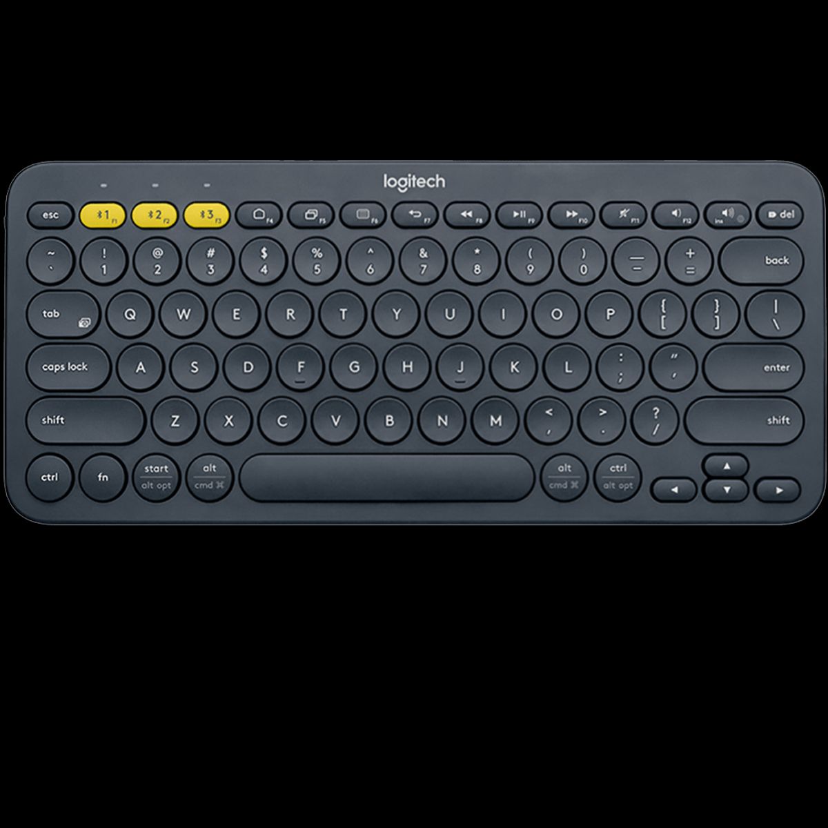 Teclado Bluetooth Logitech K380 Multidispositivo Negro, marca LOGITECH - Foto Principal