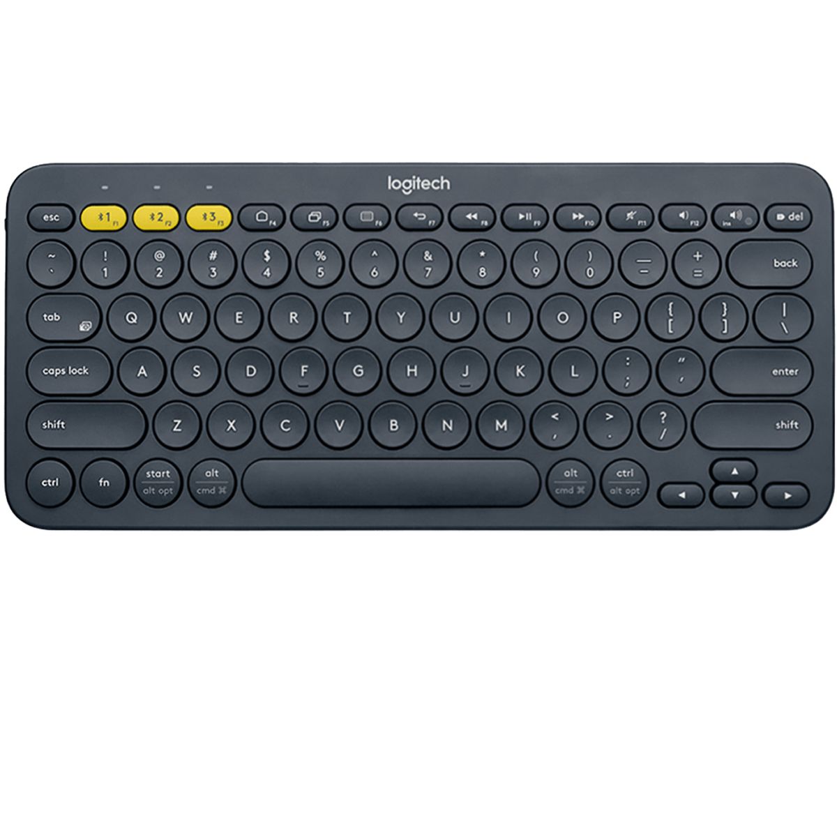 Teclado Bluetooth Logitech K380 Multidispositivo Negro, marca LOGITECH - Foto Principal