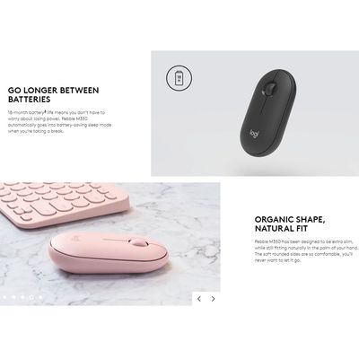 Imagen 2 del producto Mouse Gamer Inalambrico M350 - Púrpura