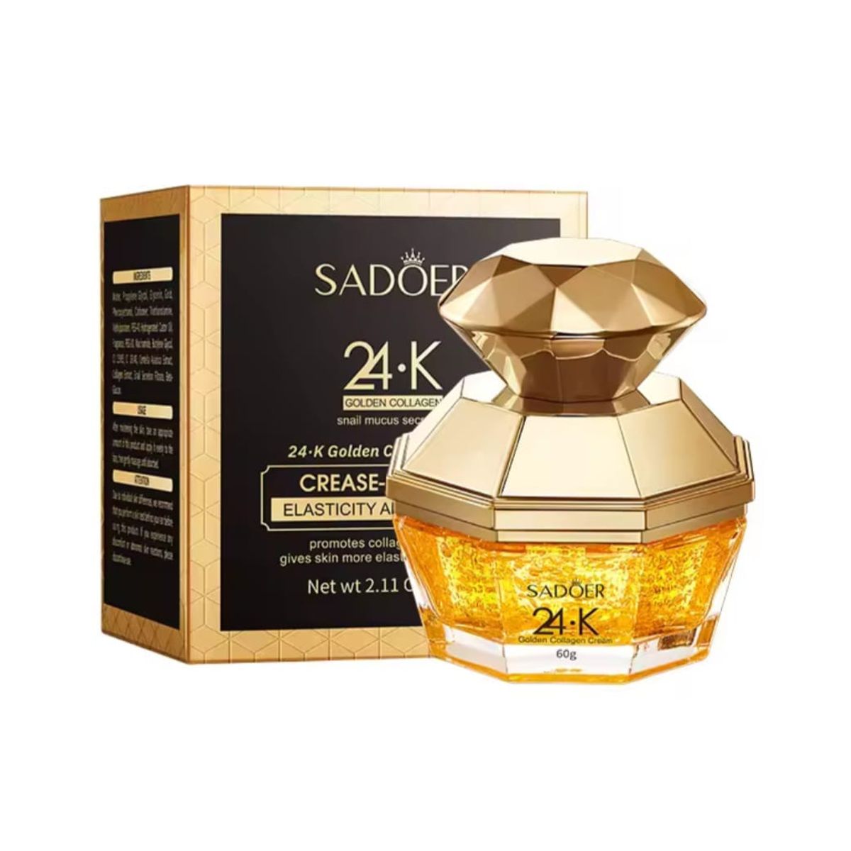 GENERICO - Crema  Facial Colageno 24k Gold Antiedad 60g Crema Dorada