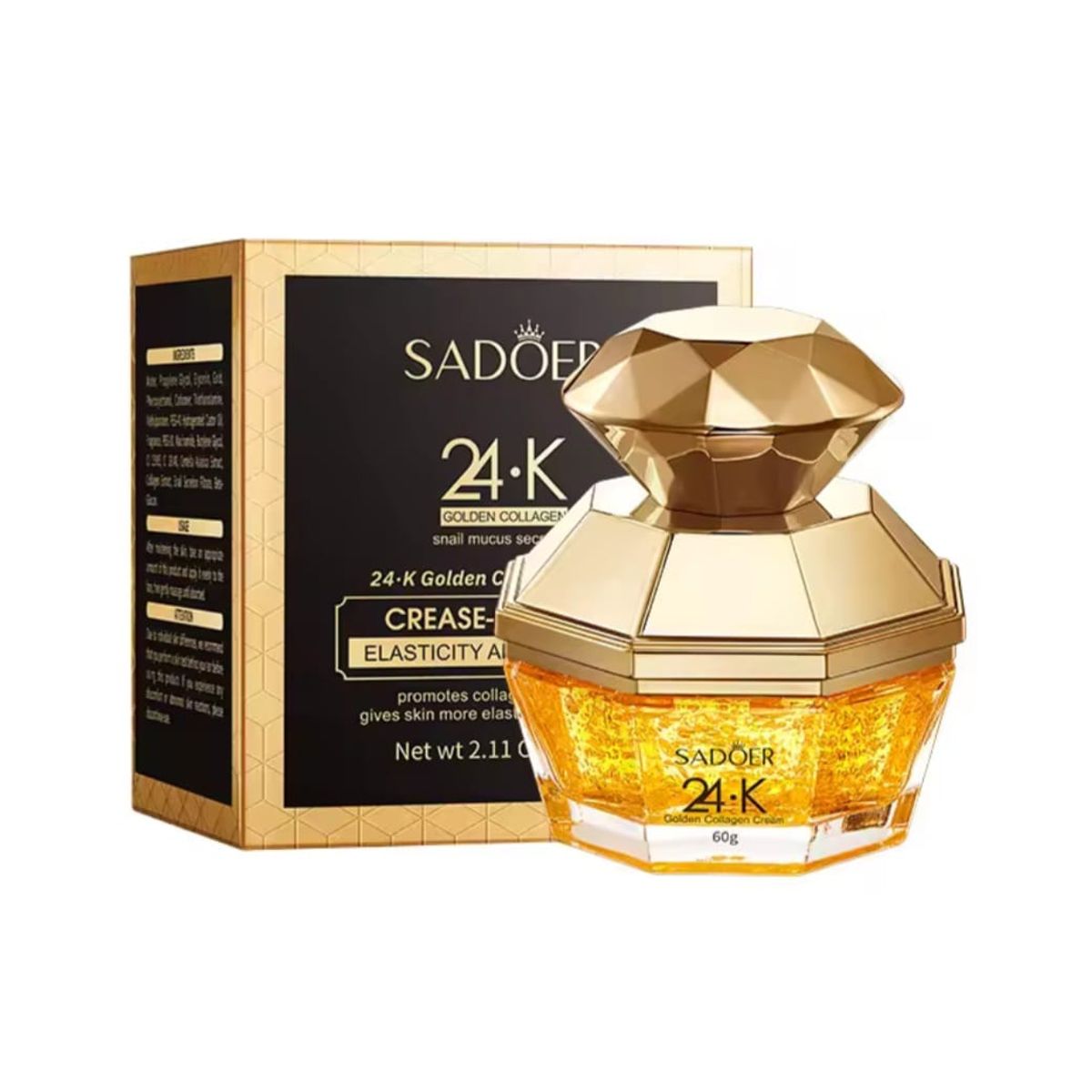 GENERICO - Crema  Facial Colageno 24k Gold Antiedad 60g Crema Dorada