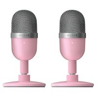 Set 2 Micrófono Seiren Mini USB Streaming - Rosa