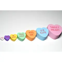 GENERICO - Corazones de caramelo para regalo - San Valentín