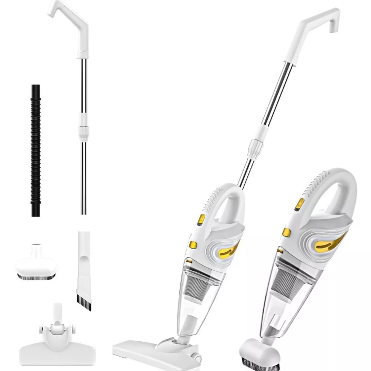 BLUEDREAMER - Aspiradora Inalambrica Aspirador Mano Portátil Dos En Uno