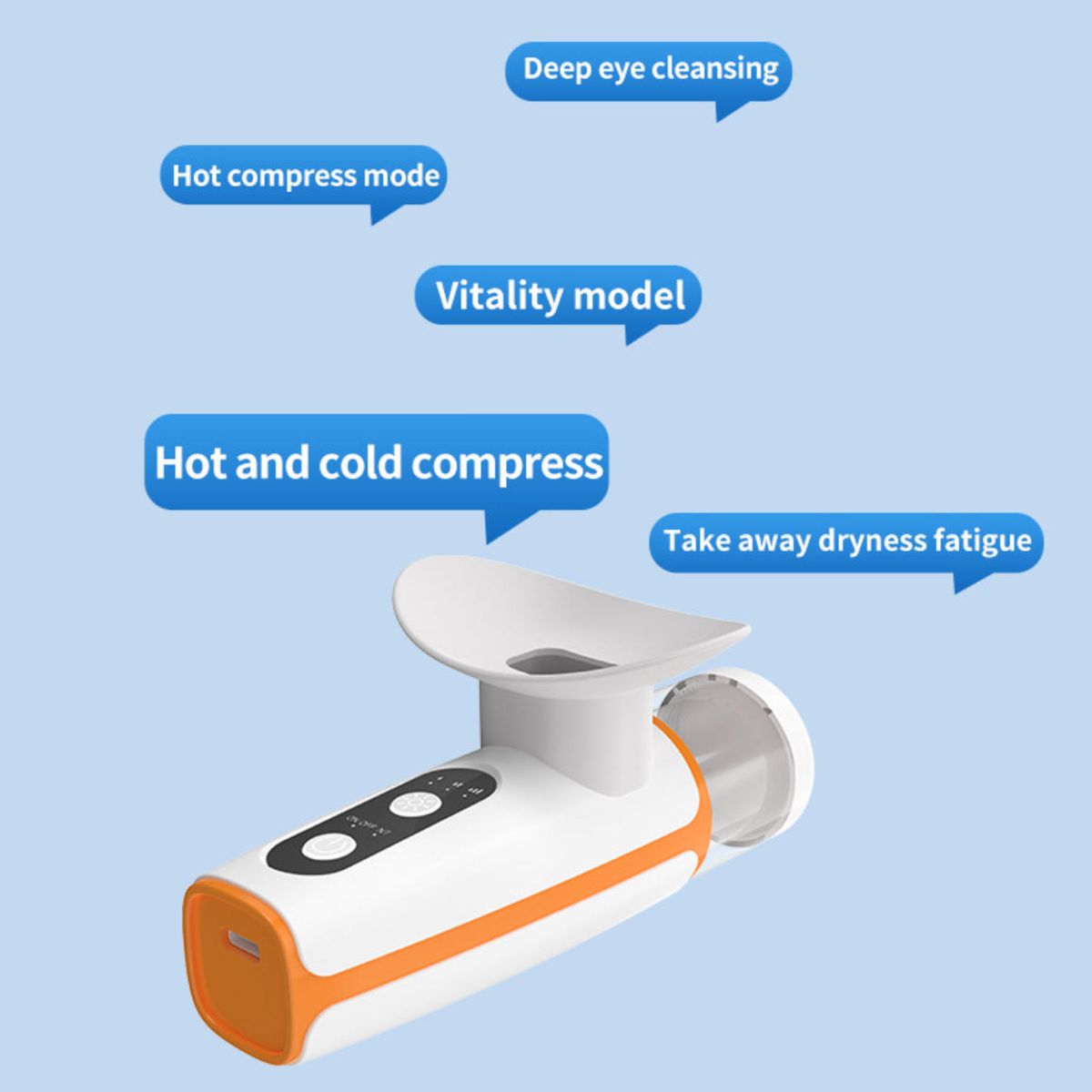 KINDA NICE - Compresa Caliente Para Crema Hidratante Ojos Mano Nano Mist