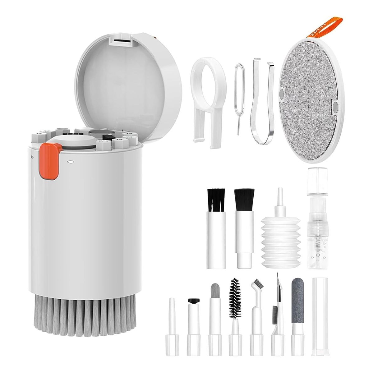 GENERICO - Kit de Limpieza 19 En 1 para Auriculares y Computadoras 19Pcs