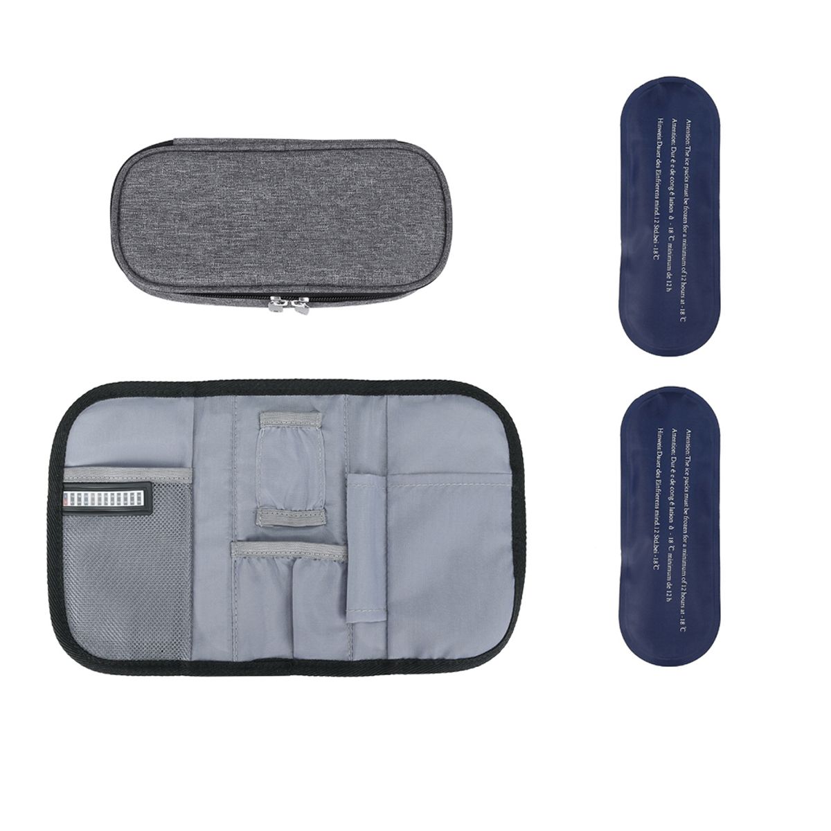 KINDA NICE - Estuche Enfriador De Insulina Portátil+2 Bares De Hielo